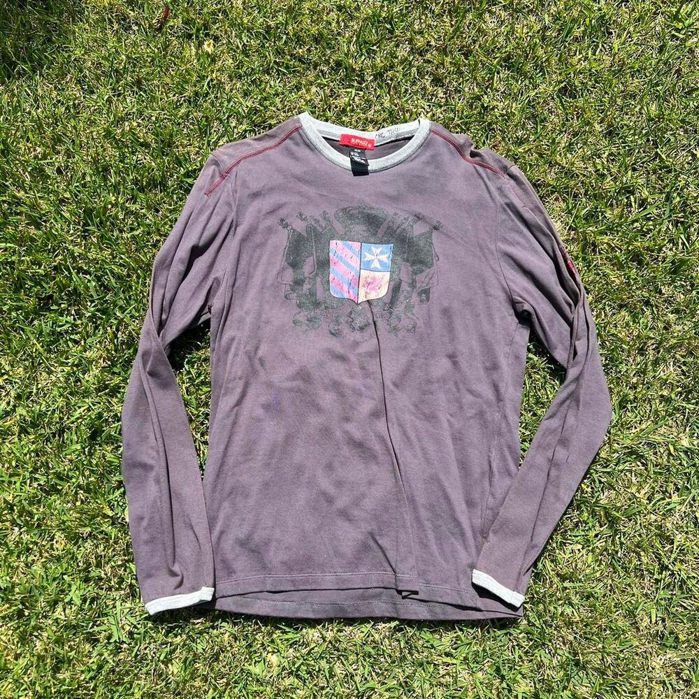 Buffalo By David Bitton y2k long sleeve tee mens size M